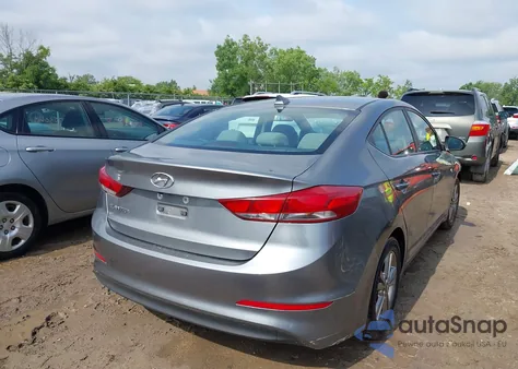 2018 Hyundai Elantra Sel/Value/Limited from USA, damaged, VIN KMHD84LF4JU595233
